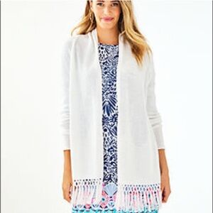 Tatum Cardigan Lilly Pulitzer Small White